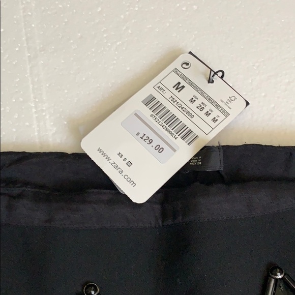 Zara women embellish miniskirt size medium goth whimsigoth - Picture 6 of 7